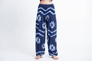 Tie Dye Women's Harem Pants in Indigo