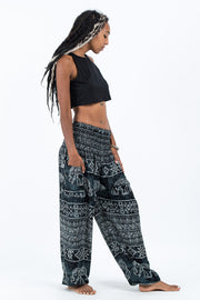 Marble Elephant Women's Elephant Pants in Black