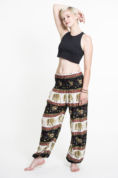 Elephant Bliss Women's Elephant Pants in Black