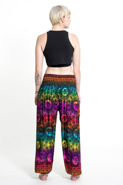 Rainbow Elephant Women's Elephant Pants in Purple