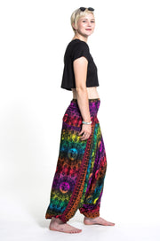 Rainbow Elephant 2-in-1 Jumpsuit Elephant Pants in Purple