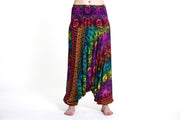 Rainbow Elephant 2-in-1 Jumpsuit Elephant Pants in Purple