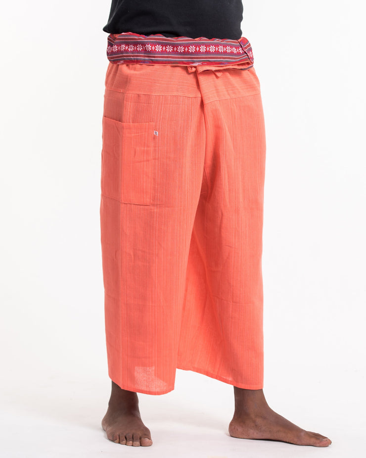 Unisex Thai Fisherman Pants in Peach