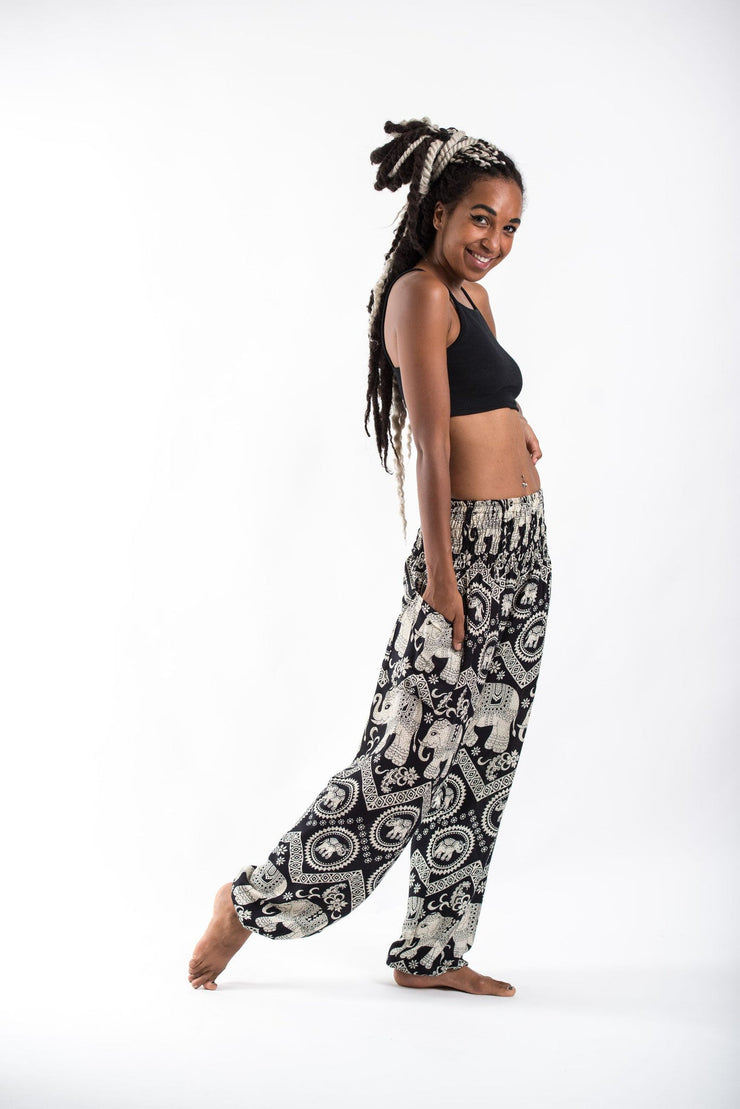 Imperial Elephant Women's Elephant Pants in Black