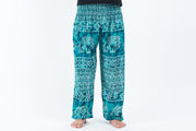 Marble Elephant Men's Elephant Pants in Turquoise