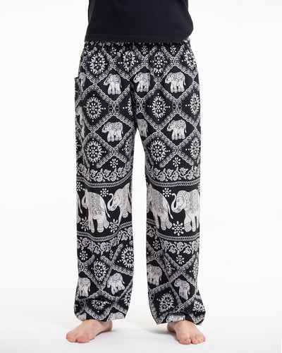 Diamond Elephant Tall Harem Pants in Black