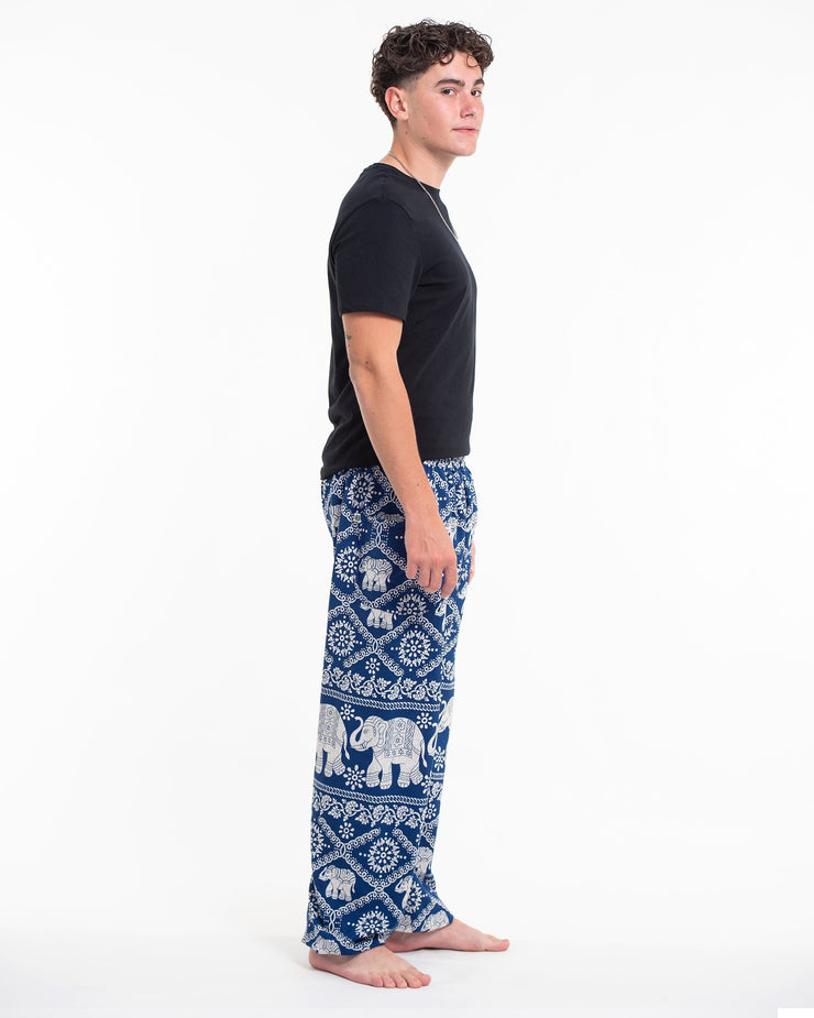 Diamond Elephant Tall Harem Pants in Blue