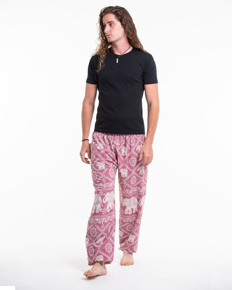 Diamond Elephant Tall Harem Pants in Pink