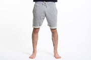 Men's Terry Shorts with Aztec Pockets in Gray