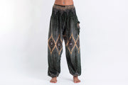 Diamond Peacock Women's Harem Pants in Green