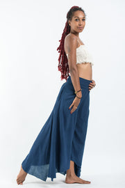 Women's Cotton Tinkerbell Palazzo Pants in Navy