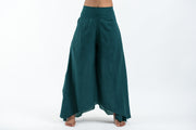 Women's Cotton Tinkerbell Palazzo Pants in Teal