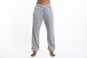 Women's Terry Pants with Aztec Pockets in Gray (Size S - XL )