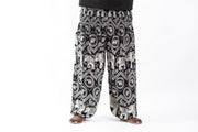 Plus Size Imperial Elephant Men's Elephant Pants in Black