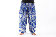 Plus Size Imperial Elephant Women's Elephant Pants in Blue